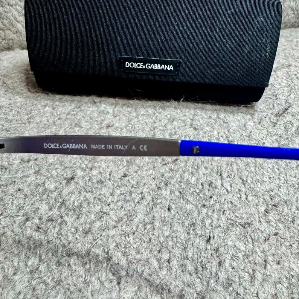 Dolce & Gabbana Blue Cat-Eye Sunglasses DG4307-B - Picture 3 of 6